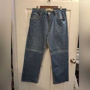 Levi's 569 Men's Straight Loose Jeans in Classic Blue Size 34x30